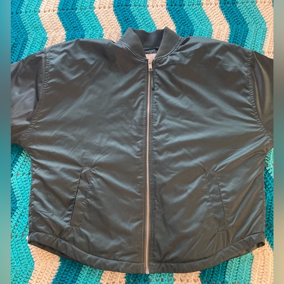 Green Bomber Jacket - Picture 3 of 8